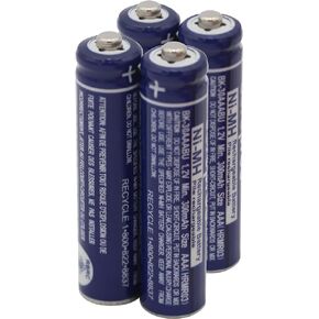4-Pack BK-30AAABU Battery for Panasonic Cordless Phone BK30AAABU