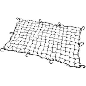 PowerTye 24in x 36in Elastic Cargo Net with 10 Adjustable Hooks and Tight 2in x 2in Mesh.