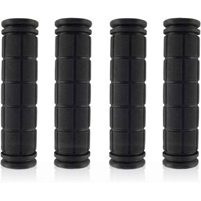 2 Pair / 4 Pair Bicycle Handlebar Grips Bike Grips Non-Slip Rubber Mushroom Grips for BMX/MTB/Boys and Girls Kids Bikes Grips