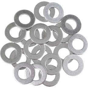 VOTEX - MADE IN USA - ACWU1-2 - 20 Pack - 1/2 Inch Aluminum Oil or Coolant Crush Washers/Drain Plug Seal Ring Gasket