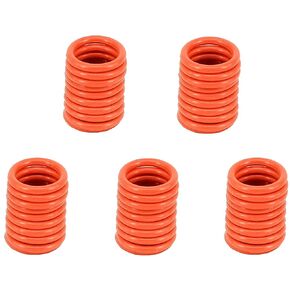 50PCS O-Ring Replacement for Harley Davidson Oil Drain Plug Oring #11105,Motorcycle Drain Plug O-Rings (Orange Color)