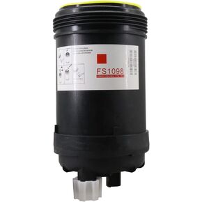 FS1098 Fuel Water Separator Filter Replace for 5319680 5308722 FS20038 FH21462 Compatible with B6.7 ISB6.7/QSB6.7 ISL8.9 L9 W100CFI W120CFI W130CFI (Pack of 1)