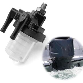 61N-24560-00-00 Fuel Filter, Compatibility with Yamaha Outboard Motor 9.9HP 15HP 20HP 25HP 30HP 40HP 55HP 48HP 50HP 55HP 60HP 70HP 75HP 90HP Yamaha 150 115 2 4 Stroke Marine Boat Fuel Filter