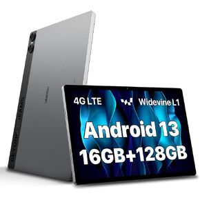 UMIDIGI A13 Tab (16+128GB),Android 13 Tablets 10.5 inch FHD Display Android Tablet, 7500 mAh Mega Battery Gaming Tablet, 8MP+13MP Camera Tablet, Support 1 TB Expandable Tablets……