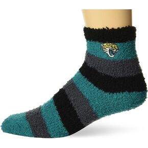 For Bare Feet NFL Jacksonville Jaguars Super Cozy Sleep Soft Sock Team Color OSFM in Saudi Arabia