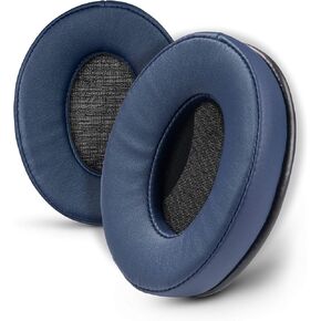 Brainwavz Sheepskin ProStock ATH M50X Upgraded Earpads, Improves Comfort & Style Without Changing The Sound - Custom Crafted Ear Pad Design for ATH-M50X M50BTX M20X M30X M40X Headphones, Black