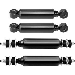 Club Car Shocks Front and Rear Shocks for Golf Cart Club Car DS G&E 1988-up,Precedent G&E 2004-up,Replace OEM:1014235,1014236,1010991,1015813,1013164(2 Front+2 Rear Shocks)