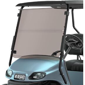 for EZGO TXT 2014-Up Golf Cart Windshield, Foldable & Impact Resistant EZGO TXT 2014-Up Windshield Tinted