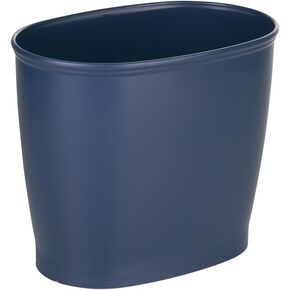 iDesign Kent Oval Waste, Trash Can for Bathroom, Bedroom, Office, Bronze-Set of 2 2 Count