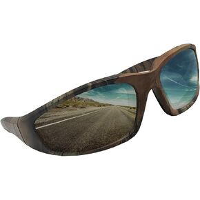 Motorcycle Riding Glasses Padded Polarized Lens TR90 Floating Frame for Outdoor Activity Sports And Fishing