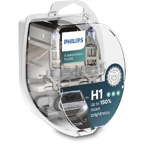 Philips X-tremeVision Pro150 H4 Headlight Bulb +150% Double Set 567028 Twin Box
