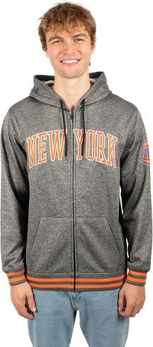 Ultra Game NBA Men's MVP Super Soft Full Zip Hoodie Sweatshirt in Saudi Arabia