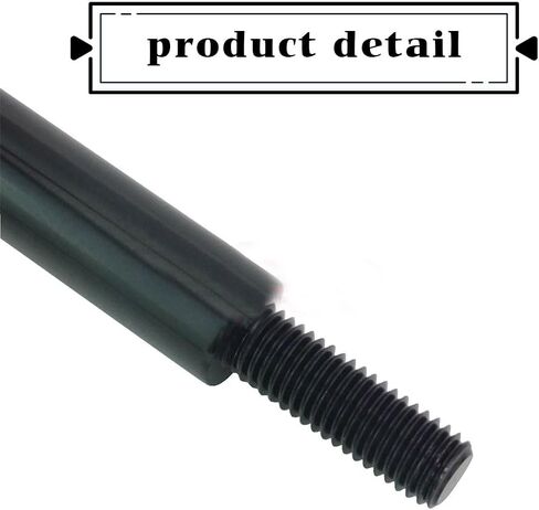 1 قطعة 2.9 بوصة مقبض ناقل الحركة في السيارة، رافعة ناقل الحركة المعدنية المتينة مع خيط، رأس ناقل الحركة المرتفع للسيارات العالمي المقاوم للماء لشاحنة السيارة الدفع الرباعي (أسود #M10 × 1.5) in Kuwait