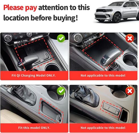 Auovo Anti-dust Mats Compatible with Durango Accessories 2021 2022 2023 Auto Car Cup Holder Insert Coasters Center Console Custom Fit Silicone Cup Liners Pads (5pcs/Set, Red) in Saudi Arabia