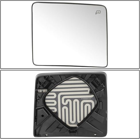DNA Motoring OEM-MG-0189 DL3Z17K707A OE Style Right Side Heated Upper Towing Mirror Glass Compatible with 2008-2016 F250 / F350 Super Duty in Saudi Arabia