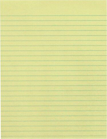 School Smart Composition Paper, No Margin, 8 x 10-1/2 Inches, Yellow, 500 Sheets in Saudi Arabia