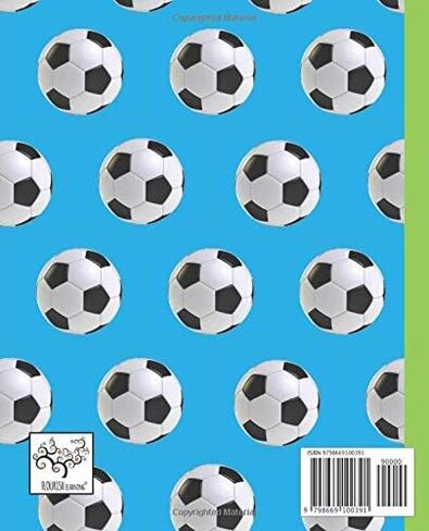 Composition Notebook: Nothing But Goal! Soccer Ball Theme on Glossy Cover (7.5 x 9.25 inch) with 120 Thematic Soccer Themed Lined Interior Pages in Saudi Arabia
