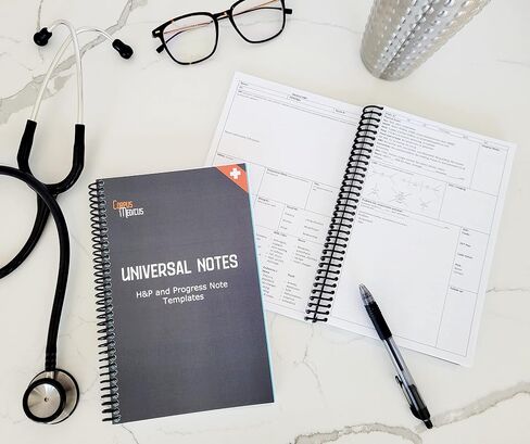 Universal Notes: H&P and Progress Notebook, 140 Medical Templates [pocket notebook] in Saudi Arabia