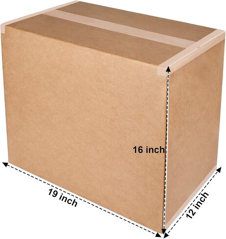 Thermo Chill Insulated Carton with Foil Insulated Bag Liner, Large Mailing Box, Shipping Box for Mailing, Shipping, Packing, Moving, Box Inside Dimension 19’’ x 12’’ x 16’’, 1 Pack in Saudi Arabia