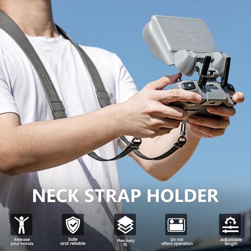 STARTRC 3-IN-1 Mini 4 Pro RC 2 غطاء واقي للشمس + 2 واقي شاشة + حزمة حبل قصير، يناسب وحدة التحكم عن بعد DJI Mini 4 Pro/Air 3 RC2، لملحقات DJI Mini 4 Pro in Kuwait