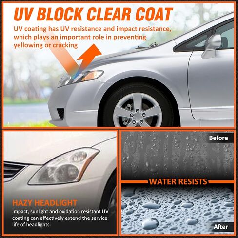 Compatible with 2010 2011 2012/10 11 12 Nissan Altima 4Door Sedan Headlights Headlight Assembly Chrome Housing Amber Reflector Replacement Left And Right in Kuwait