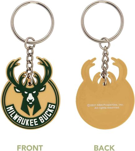 Desert Cactus Milwaukee Bucks Keychain NBA National Basketball Association Car Keys Holder (PVC) in Saudi Arabia
