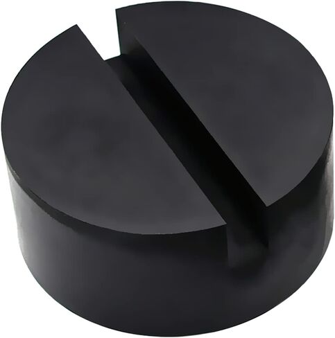 Rubber Jack Pad, Protector Slotted Jack Pad, Medium Size Frame Rail Adapter Pad for Universal Vehicle (1PCS) in Saudi Arabia
