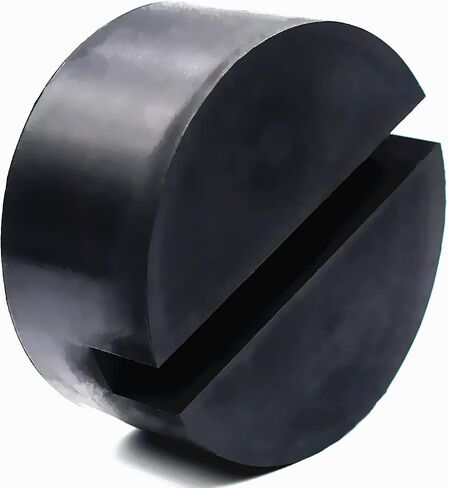 Rubber Jack Pad, Protector Slotted Jack Pad, Medium Size Frame Rail Adapter Pad for Universal Vehicle (1PCS) in Saudi Arabia