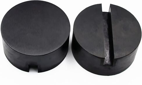 Rubber Jack Pad, Protector Slotted Jack Pad, Medium Size Frame Rail Adapter Pad for Universal Vehicle (1PCS) in Saudi Arabia
