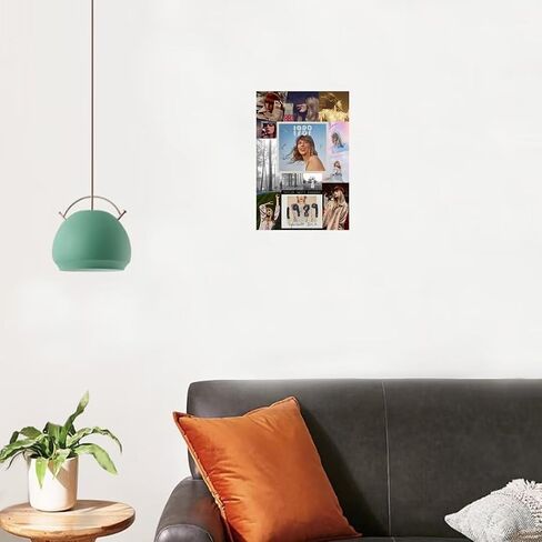 Album Cover Poster 12x18 inch Unframed Singer Canvas Swift Wall Art 1989 Midnights Folklore Reputation Room Aesthetics Wall Decor for Teens Dorm Bedroom Decor Fans Gift in Saudi Arabia