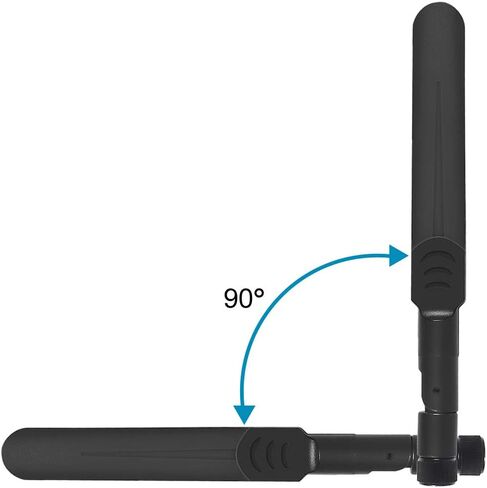 4 قطع 8dBi WiFi هوائي RP-SMA ذكر شبكة لاسلكية 2.4 جيجا هرتز 5.8 جيجا هرتز ثنائي النطاق مع U.FL/IPEX إلى RP-SMA كابل ضفيرة أنثى لأجهزة التوجيه اللاسلكية ذات بطاقة PCIe الصغيرة، سطح المكتب الكمبيوتر، مكرر، طائرة بدون طيار FPV UAV، PS4 in Saudi Arabia