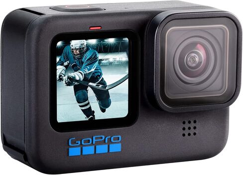 SSE GoPro HERO10 (Hero 10) باللون الأسود مع حزمة ملحقات متميزة: بطاقة ذاكرة SanDisk Ultra سعة 64 جيجابايت، وبطارية بديلة، وغطاء تحت الماء، وحقيبة واقية وغير ذلك الكثير in Saudi Arabia