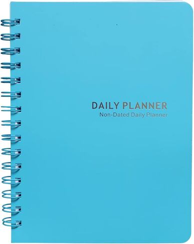 Daily/hourly scheduler planner non-dated quality annotated sheets (Black) in Saudi Arabia