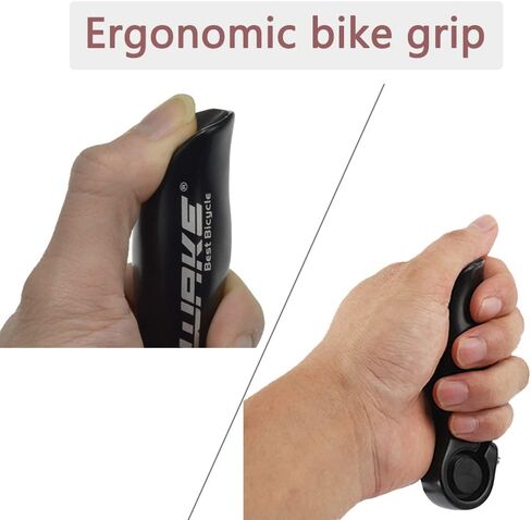 CYSKY زوج واحد من مقود الدراجة ينتهي 22.2 مم وأغطية مقابس نهاية مقود الدراجة، مناسبة لـ MTB، BMX، الدراجة الجبلية، أجزاء دراجات الطريق (أحمر) in Kuwait