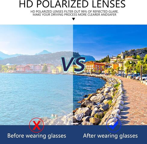 Polarized Sports Sunglasses for Men Women Baseball Cycling Driving Fishing Golf Sunglasses Men with UV400 Protection in Saudi Arabia