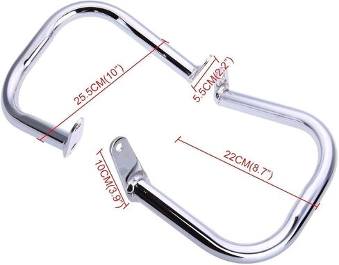 قضيب حماية المحرك من الكروم على الطريق السريع لـ 1997-2016 Yamaha XVS650 مخصص وكلاسيكي V-Star Dragstar 400 650 in Kuwait