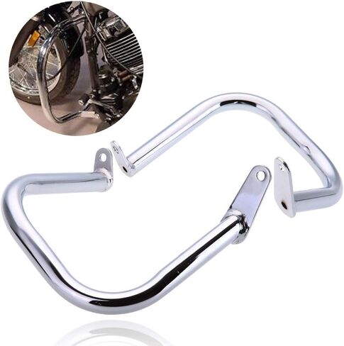 قضيب حماية المحرك من الكروم على الطريق السريع لـ 1997-2016 Yamaha XVS650 مخصص وكلاسيكي V-Star Dragstar 400 650 in Kuwait