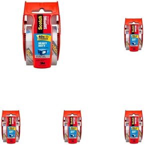 شريط تغليف Scotch شديد التحمل، 2.54 سم، 2.54 سم، 1.88 × 55.88 سم (142) عبوة من 6 قطع in Kuwait