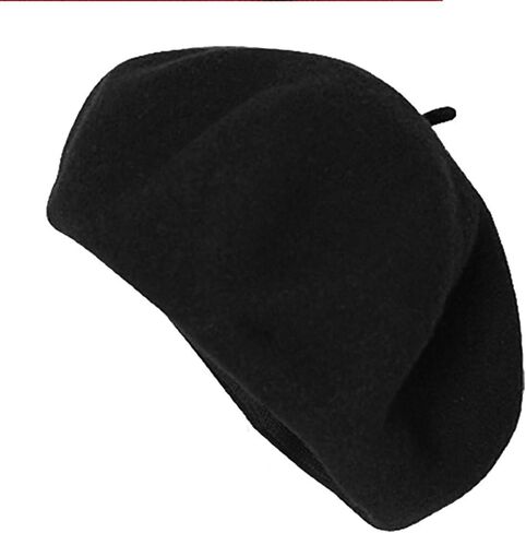 قبعة صوفية صوفية للرجال والنساء من AIYUE قبعة صوفية صوفية فرنسية بألوان سادة ترسم أزياء تنكرية in Kuwait