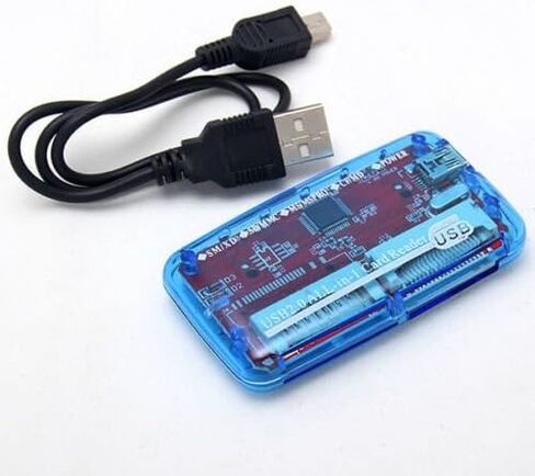 [3 Pack] eTECH USB2.0 MicroSD / MicroSDHC / MicroSDXC Card Reader / Writer -- support SanDisk Kingston 32GB 64GB 128GB 256GB 512GB 1TB 1.5TB UHS-I Micro SD HC , Ultra / Extreme Speed in Kuwait
