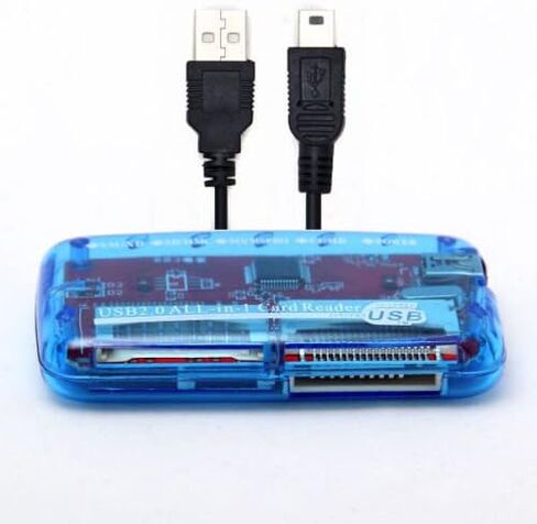 [3 Pack] eTECH USB2.0 MicroSD / MicroSDHC / MicroSDXC Card Reader / Writer -- support SanDisk Kingston 32GB 64GB 128GB 256GB 512GB 1TB 1.5TB UHS-I Micro SD HC , Ultra / Extreme Speed in Kuwait