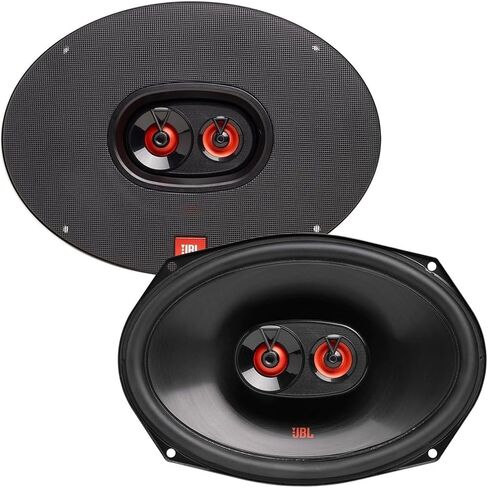 JBL Club 9632 - مكبر صوت سيارة ثلاثي الاتجاهات 6 × 9 بوصة وClub 322F - 3.5 بوصة، نظام مكبر صوت مكون ثنائي الاتجاه (بدون شواية) in Saudi Arabia