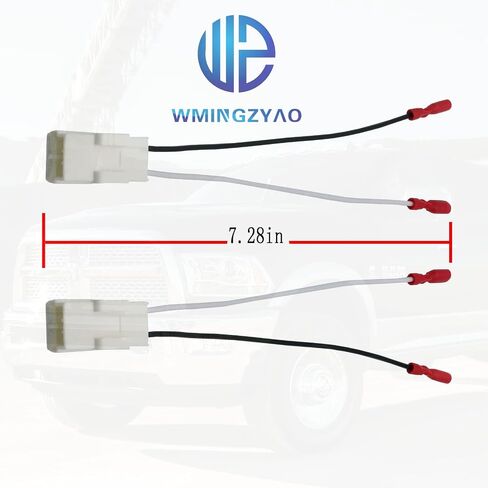 72-5600 Speaker Adapter Harness is Suitable for Ford, Chevrolet, GMC, Mazda Lincoln, car Front and Rear Door Audio Harnesses (4 Pieces) in Saudi Arabia