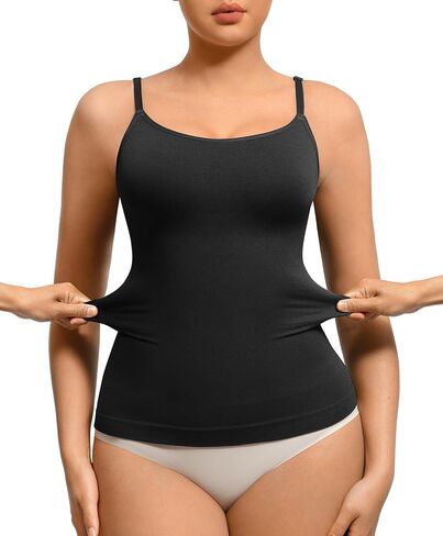 FeelinGirl Camisole for Women Tummy Control Cami Shaper Seamless Compression Tank Top Shapewear for Women in Kuwait