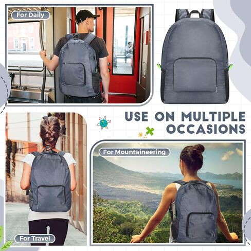 Eccliy 50 Pack Backpacks Bulk 17 Inches Back Pack Basic Backpack for Adult Lightweight Outdoor Travel Bookbags(6 Tone Color) in Kuwait