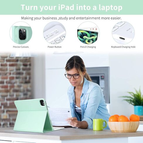 Keyboard Case for iPad Air 11 inch (M4/M3/M2) & iPad Pro 11 inch in Kuwait