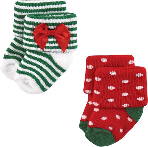 Hudson Baby Unisex Baby Cotton Rich Newborn and Terry Socks, Surf Dude, 6-12 Months in Saudi Arabia