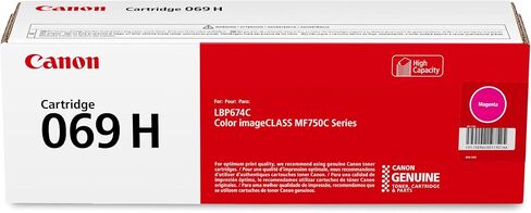 Canon Genuine 069 Black Toner Cartridge High Capacity Compatible with MF753Cdw, MF751Cdw, LBP674Cdw in Saudi Arabia