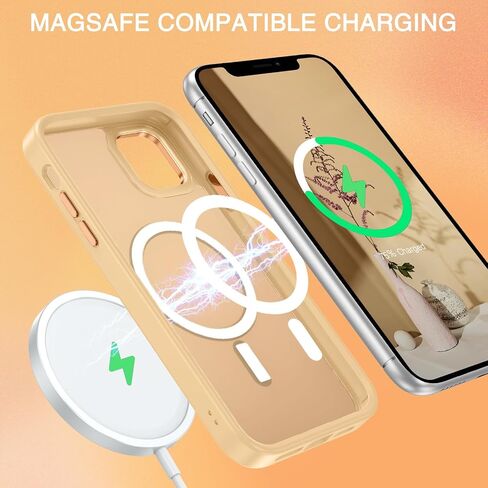 حافظة BENTOBEN لهاتف iPhone 11 Pro Max المغناطيسي، حافظة هاتف iPhone 11 Pro Max [متوافقة مع MagSafe] حافظة واقية شفافة غير لامعة مقاومة للصدمات للنساء والرجال والبنات لهاتف iPhone 11 Pro Max 6.5 بوصة، أسود in Saudi Arabia