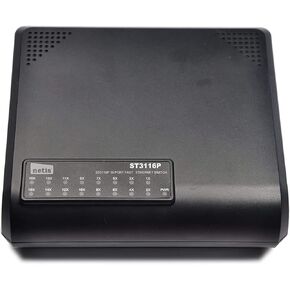 نيتس محول جيجابت غير المدار بـ 24 منفذًا، موزع ايثرنت لسطح المكتب، موزع ايثرنت، التوصيل والتشغيل، بدون مروحة، تحسين حركة المرور، معدن قوي، حامل قابل للتركيب مع دعامة تثبيت متضمنة in Kuwait